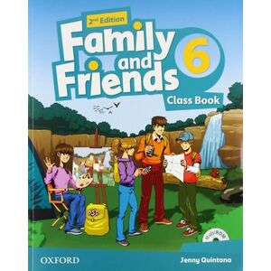 Family and Friends Level 6 Class Book PK imagine