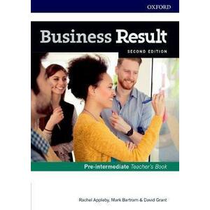 Business Result 2E Pre-intermediate Teacher's Book and DVD imagine