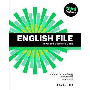 English File 3E Advanced Student's Book imagine