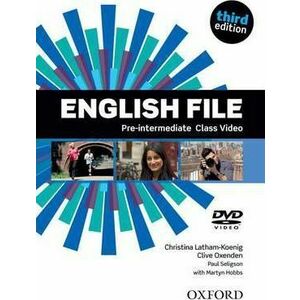 English File 3E Pre-intermediate Class DVD imagine