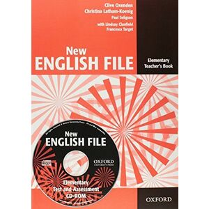 New English File Elementary Teacher's Book with Test and CD-ROM imagine