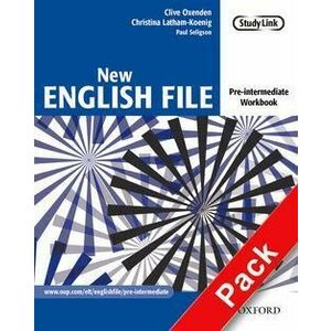 New English File Pre-intermediate Workbook with key and MultiROM Pk imagine