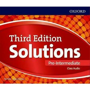 Solutions 3E Pre-Intermediate Class Audio CDs imagine