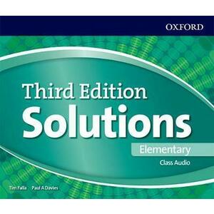Solutions 3E Elementary Class Audio CDs imagine