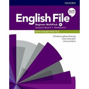 English File 4E Beginner Student's Book/Workbook Multi-Pack A imagine