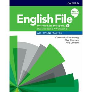 English File 4E Intermediate Student's Book/Workbook Multi-Pack B imagine