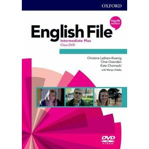 English File 4E Intermediate Plus Class DVD imagine