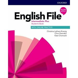 English File 4E Intermediate Plus Student's Book with Online Practice imagine