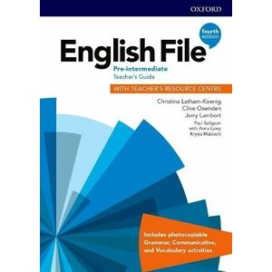 English File 4E Pre-Intermediate Teacher's Guide with Teacher's Resource Centre imagine