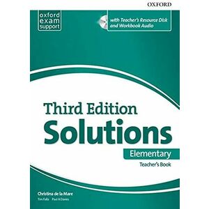 Solutions 3E Elementary Essentials Teacher's Book and Resource Disc Pack imagine
