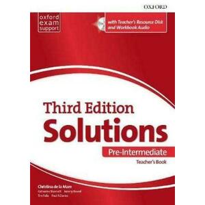 Solutions 3E Pre-Intermediate Teacher's Pack imagine