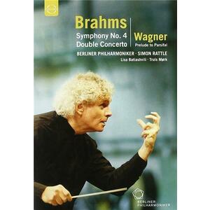 Simon Rattle conducts Brahms: Symphony No.4, Double Concerto and Wagner: Prelude to Parsifal | Richard Wagner, Johannes Brahms, Lisa Batiashvili, Simon Rattle imagine