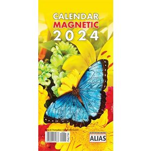 Calendar magnetic 2024 Fluturi imagine