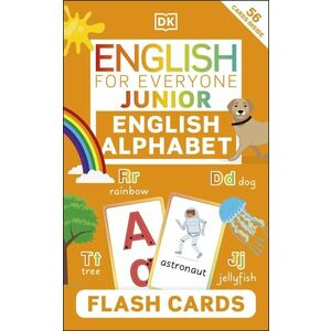 English for Everyone Junior: English Alphabet Flash Cards imagine