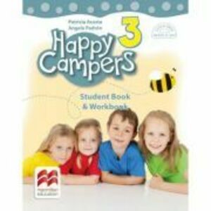 Happy Campers 3. Student’s Book and Workbook. Clasa a III-a - Patricia Acosta imagine