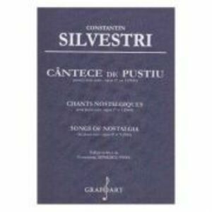Cantece de pustiu pentru Pian solo opus 27, numarul 1 - Constantin Silvestri imagine