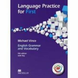 Language Practice for First - 5th edition with Key and MPO - Michael Vince imagine
