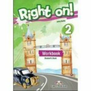 Curs de limba engleza Right on! 2 Workbook with Digibook app. Caiet Elementary A2 - Jenny Dooley imagine
