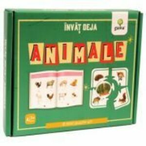 Invat deja animale. 8 mini-puzzle-uri imagine