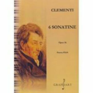 6 sonatine, opus 36 pentru pian - Muzio Clementi imagine