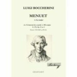 Menuet in La Major - Luigi Boccherini imagine