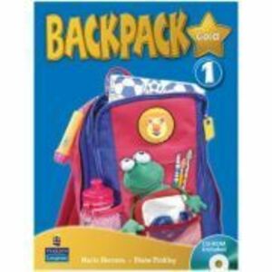 Backpack Gold Level 1 Students' Book with CD-ROM - Diane Pinkley imagine