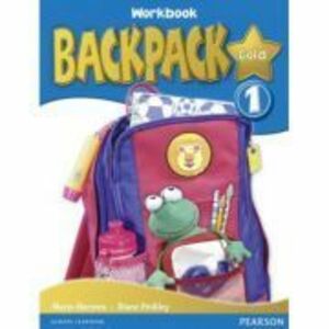 Backpack Gold Level 1 Workbook with Audio CD - Diane Pinkley imagine
