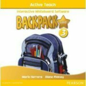Backpack Gold Level 3 Active Teach CD ROM - Diane Pinkley imagine