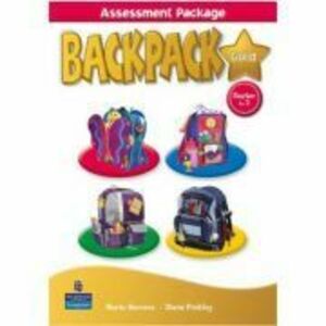 Backpack Gold Starter to Level 3 Assessment Book with Multi-ROM - Diane Pinkley imagine