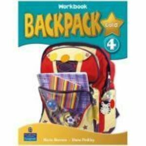 Backpack Gold Level 4 Workbook with Audio CD - Diane Pinkley imagine