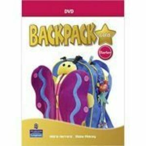 Backpack Gold Starter DVD New Edition - Mario Herrera imagine