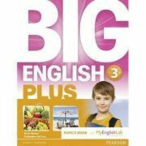 Big English Plus 3 Pupils' Book with MyEnglishLab Access Code Pack - Mario Herrera imagine