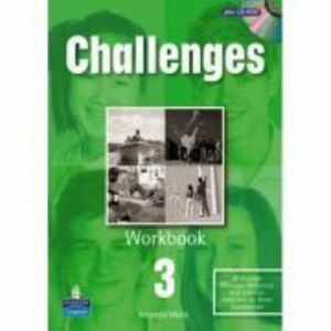 Challenges Workbook 3 and CD-Rom Pack - Amanda Maris imagine