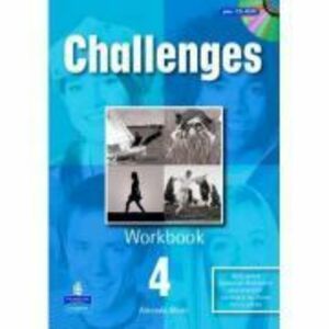 Challenges Workbook 4 and CD-Rom Pack - Amanda Maris imagine