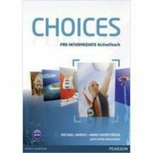 Choices Pre-Intermediate Active Teach - Michael Harris imagine