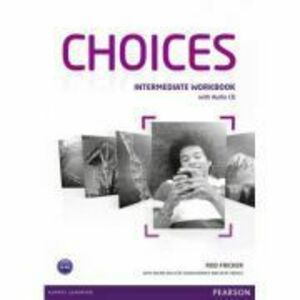 Choices Intermediate Workbook and Audio CD Pack Paperback - Rod Fricker imagine