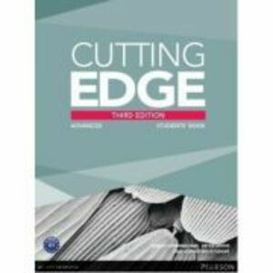 Cutting Edge Advanced Student Book with DVD - Sarah Cunningham imagine