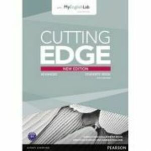 Cutting Edge Advanced New Edition Students' Book with DVD and MyLab Pack - Sarah Cunningham imagine