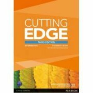 Cutting Edge 3rd Edition Intermediate Students' Book with DVD and MyEnglishLab Pack - Sarah Cunningham imagine