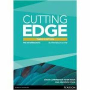 Cutting Edge 3rd Edition Pre-intermediate Active Teach CD-ROM - Sarah Cunningham imagine
