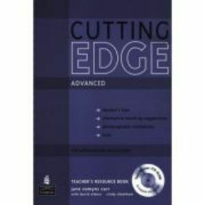 New Cutting Edge Advanced Teachers Book and Test Master CD-Rom Pack - Jane Comyns Carr imagine