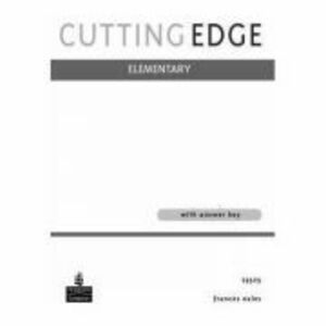 Cutting Edge Elementary Tests With Answer Key - Frances Eales imagine
