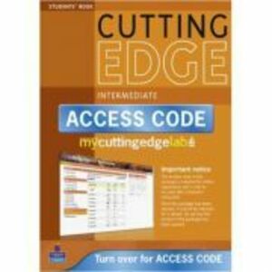 New Cutting Edge Intermediate Coursebook with CD-Rom and My Lab Access Card Pack - Peter Moor imagine