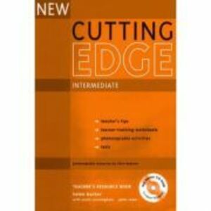 New Cutting Edge Intermediate Teachers Book and Test Master CD-Rom Pack - Helen Barker imagine