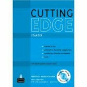 New Cutting Edge Starter Teacher’s Resource Book with Test Master CD-ROM - Sarah Cunningham imagine