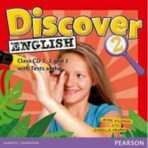 Discover English Level 2 Class Audio CDs - Izabella Hearn imagine