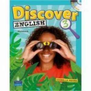 Discover English Level 3 Activity Book with Multi-ROM - Izabella Hearn imagine