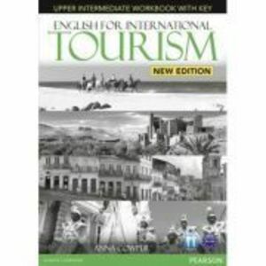 English for International Tourism Upper Intermediate New Edition Workbook with Key and Audio CD Pack - Anna Cowper imagine