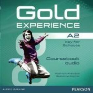 Gold Experience A2 Class Audio CDs - Kathryn Alevizos imagine