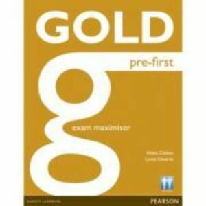 Gold Pre-First Exam Maximiser without Key - Helen Chilton imagine